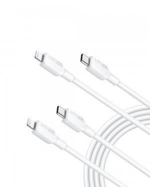 Anker 310 USB C to Lightning Cable (6 ft 2pack) Blancos | Mexico AIG245107