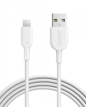 Anker 321 USB-A to Lightning Cable Blancos | Mexico ZPU805614