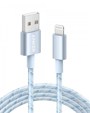 Anker 331 USB-A to Lightning Cable (Nylon) Azules | Mexico OSI697108