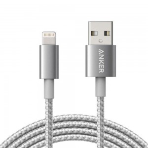 Anker 331 USB-A to Lightning Cable (Nylon) Plateados | Mexico LDE791583