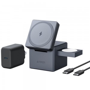 Anker 3-in-1 Cube with MagSafe Negros | Mexico SFJ265983