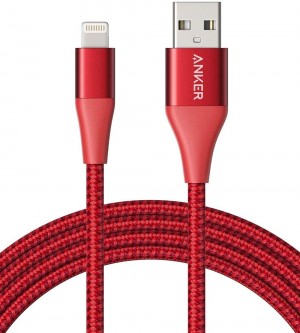 Anker 551 USB-A to Lightning Cable (1 ft / 3 ft / 6 ft / 10 ft) Rojos | Mexico GYW169730