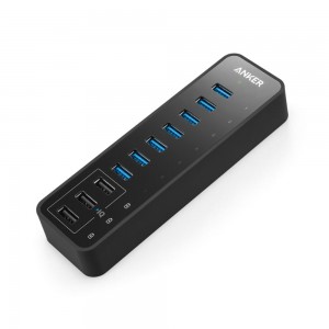 Anker 60W 10-Port USB 3.0 Data Hub Negros | Mexico EID429305