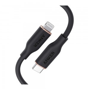 Anker 641 USB-C to Lightning Cable (Flow Silicone) Negros | Mexico MSH653241