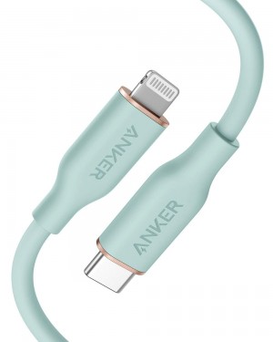 Anker 641 USB-C to Lightning Cable (Flow Silicone) Verdes | Mexico WKE659078
