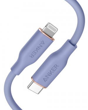 Anker 641 USB-C to Lightning Cable (Flow Silicone) Azules Oscuro | Mexico XDZ021365