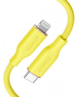 Anker 641 USB-C to Lightning Cable (Flow Silicone) Amarillos | Mexico TBR582617