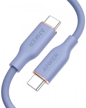 Anker 643 USB-C to USB-C Cable (Flow Silicone) Azules Oscuro | Mexico ACS725490