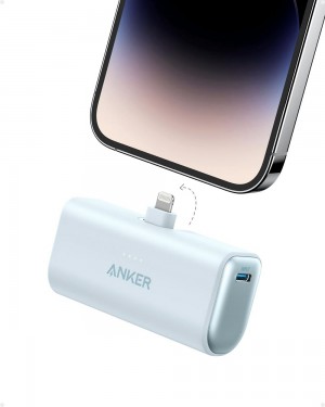 Anker Nano Power Bank (12W Built-In Lightning Connector) Azules | Mexico SUH127980
