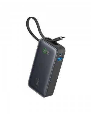 Anker Nano Power Bank (30W Built-In USB-C Cable) Negros | Mexico NAH069531
