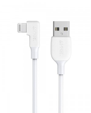 Anker USB-A to 90 Degree Lightning Cable (3 ft / 6 ft) Blancos | Mexico CFI068439