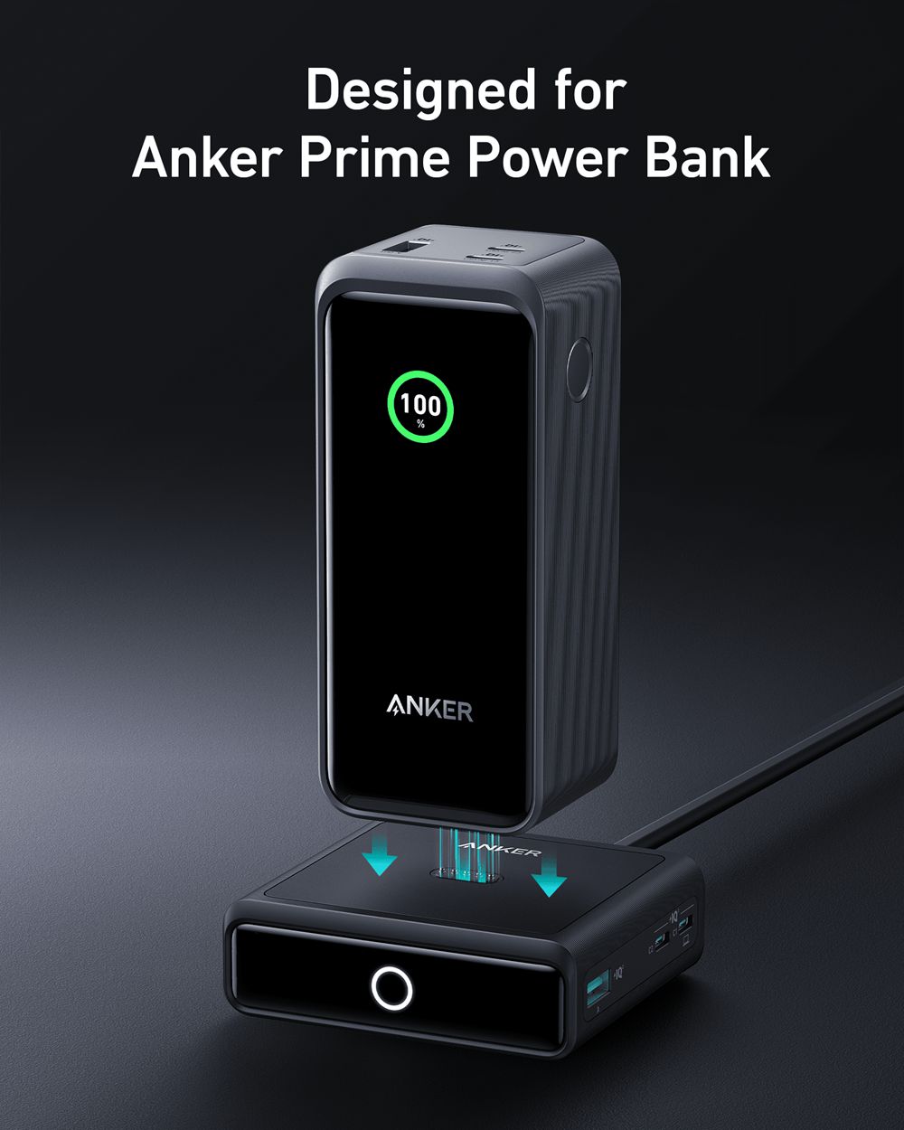 Anker 100W Charging Base for Prime Power Bank Negros | Mexico TRM169042