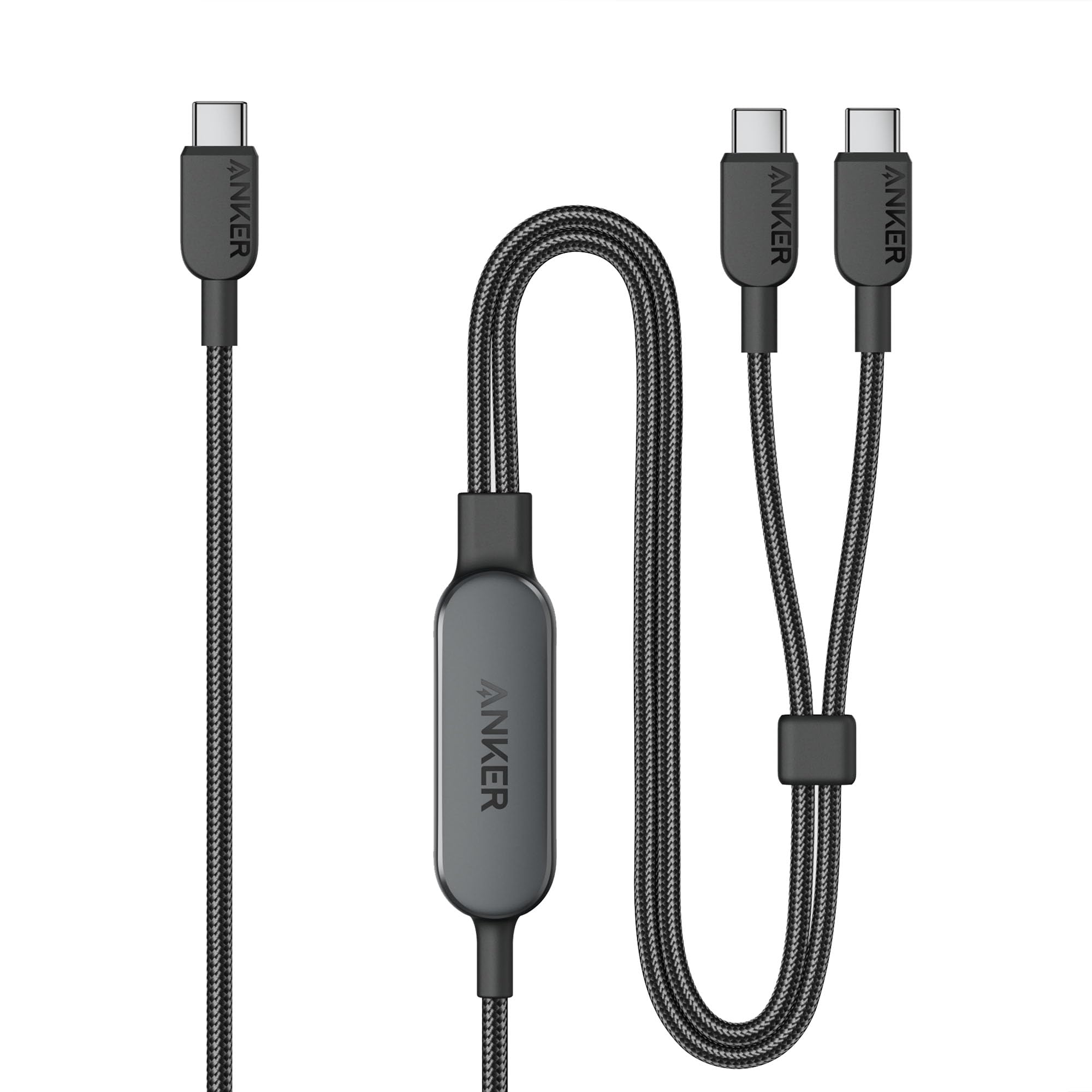 Anker 2-in-1 USB C to USB C Cable 140W Negros | Mexico HRK174038