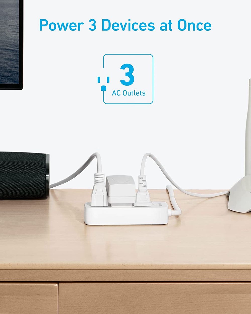 Anker 310 Power Strip Blancos | Mexico TPH360519