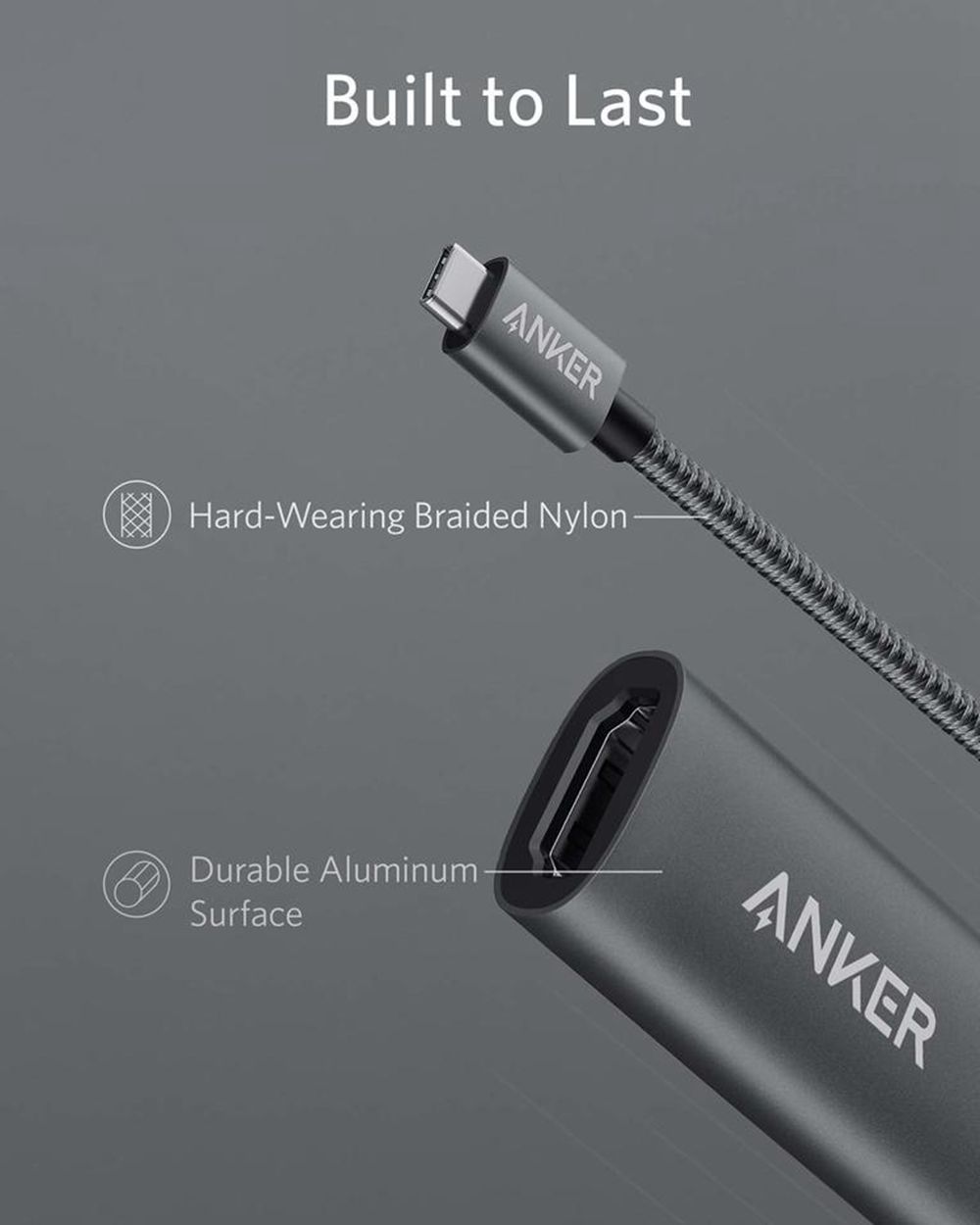 Anker 310 USB-C Adapter (4K HDMI) Negros | Mexico ANI874621