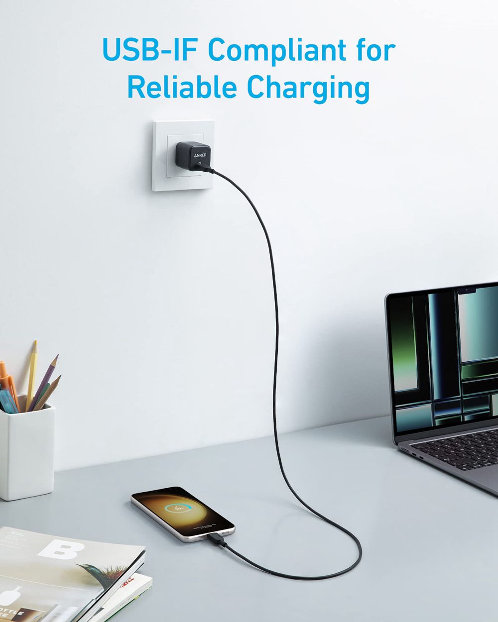 Anker 310 USB-C to USB-C Cable (3 ft) Negros | Mexico RVB754890