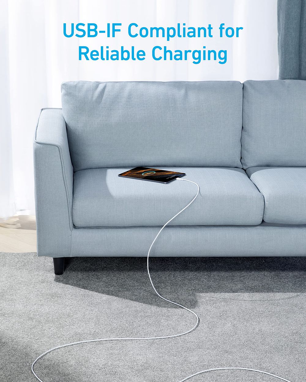 Anker 310 USB C to USB C Cable (10 ft) Blancos | Mexico KPT605298