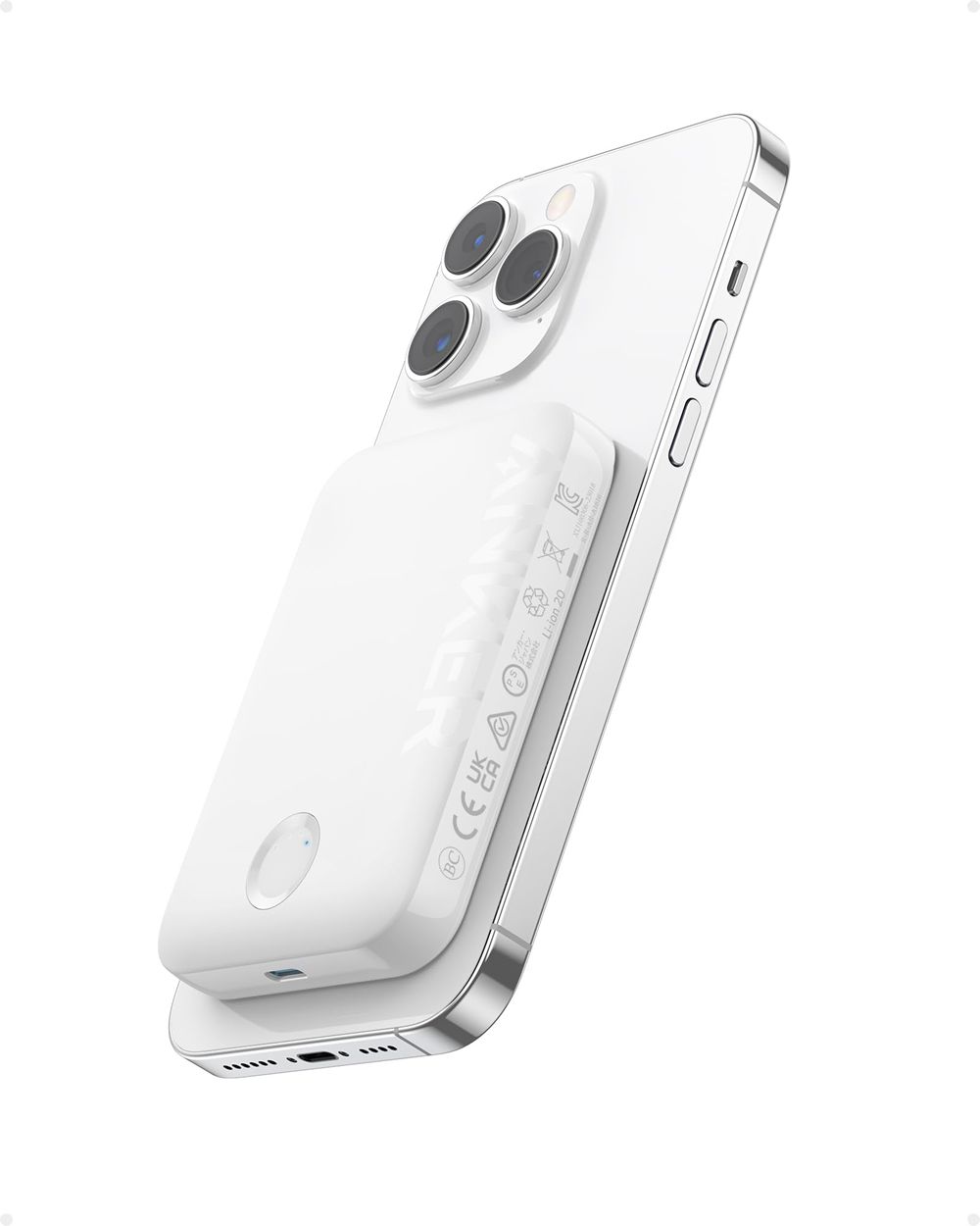 Anker 321 MagGo Battery (PowerCore Magnetic 5K) Blancos | Mexico BCK412873