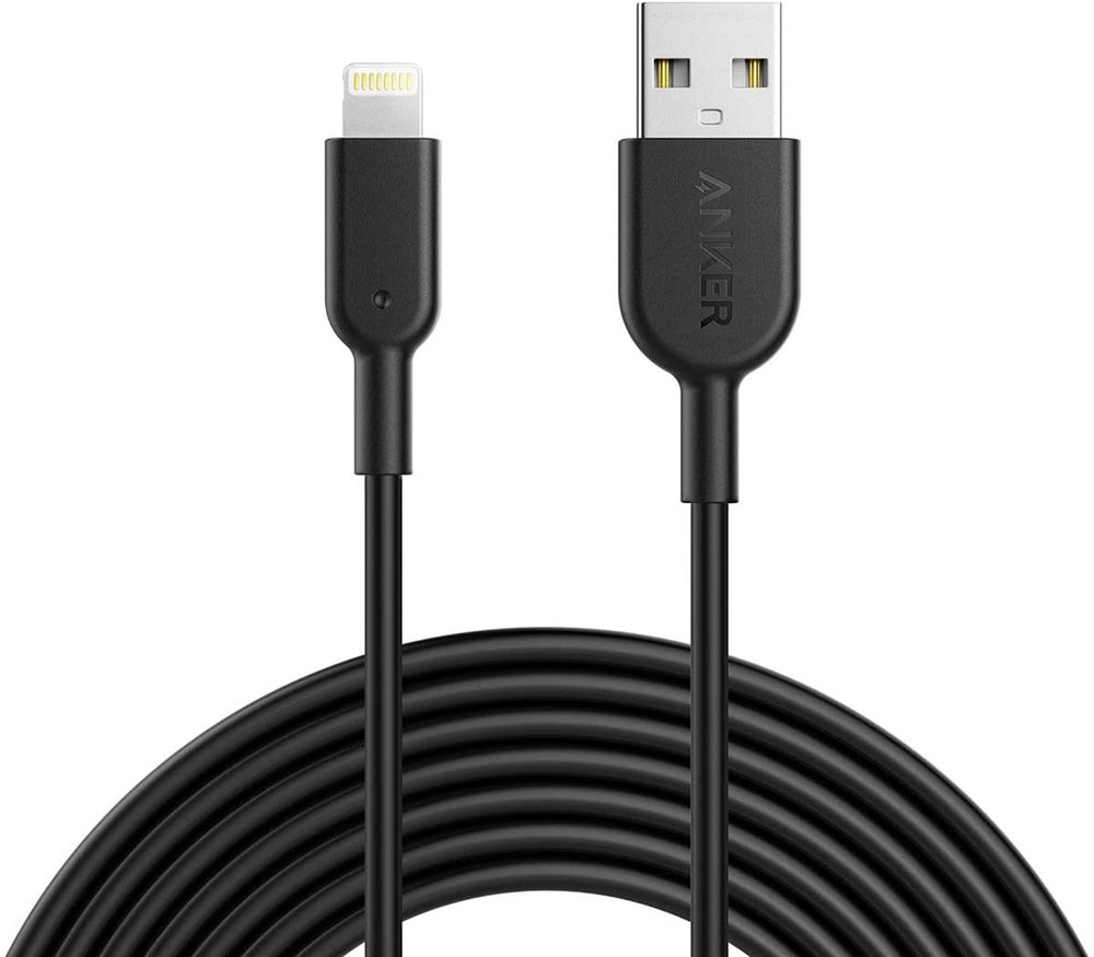 Anker 321 USB-A to Lightning Cable Negros | Mexico CPA324609