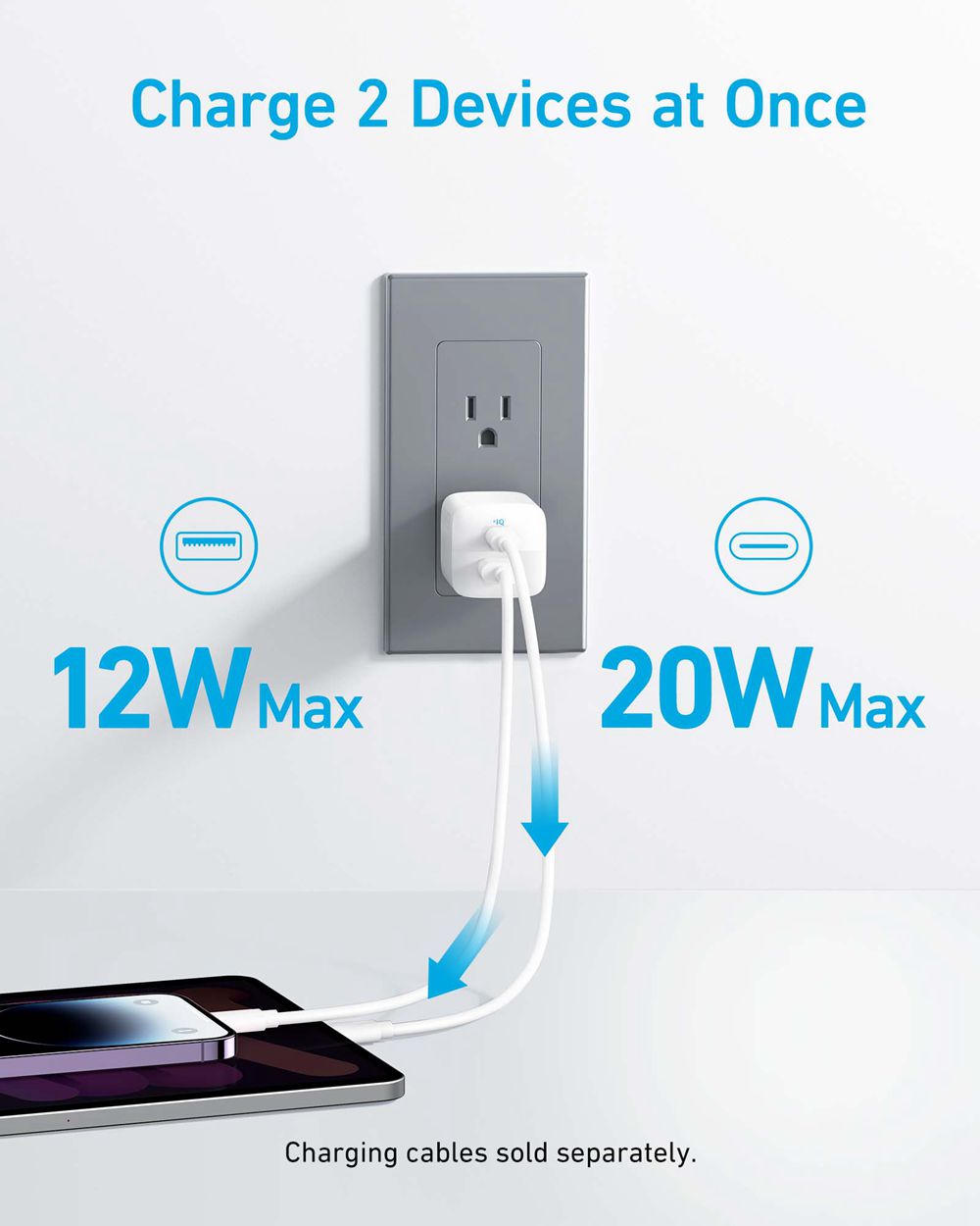 Anker 323 Charger (33W) Blancos | Mexico NRG569431