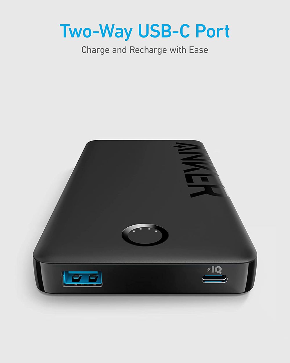 Anker 323 USB-C Power Bank (PowerCore PIQ) Negros | Mexico AGF571806