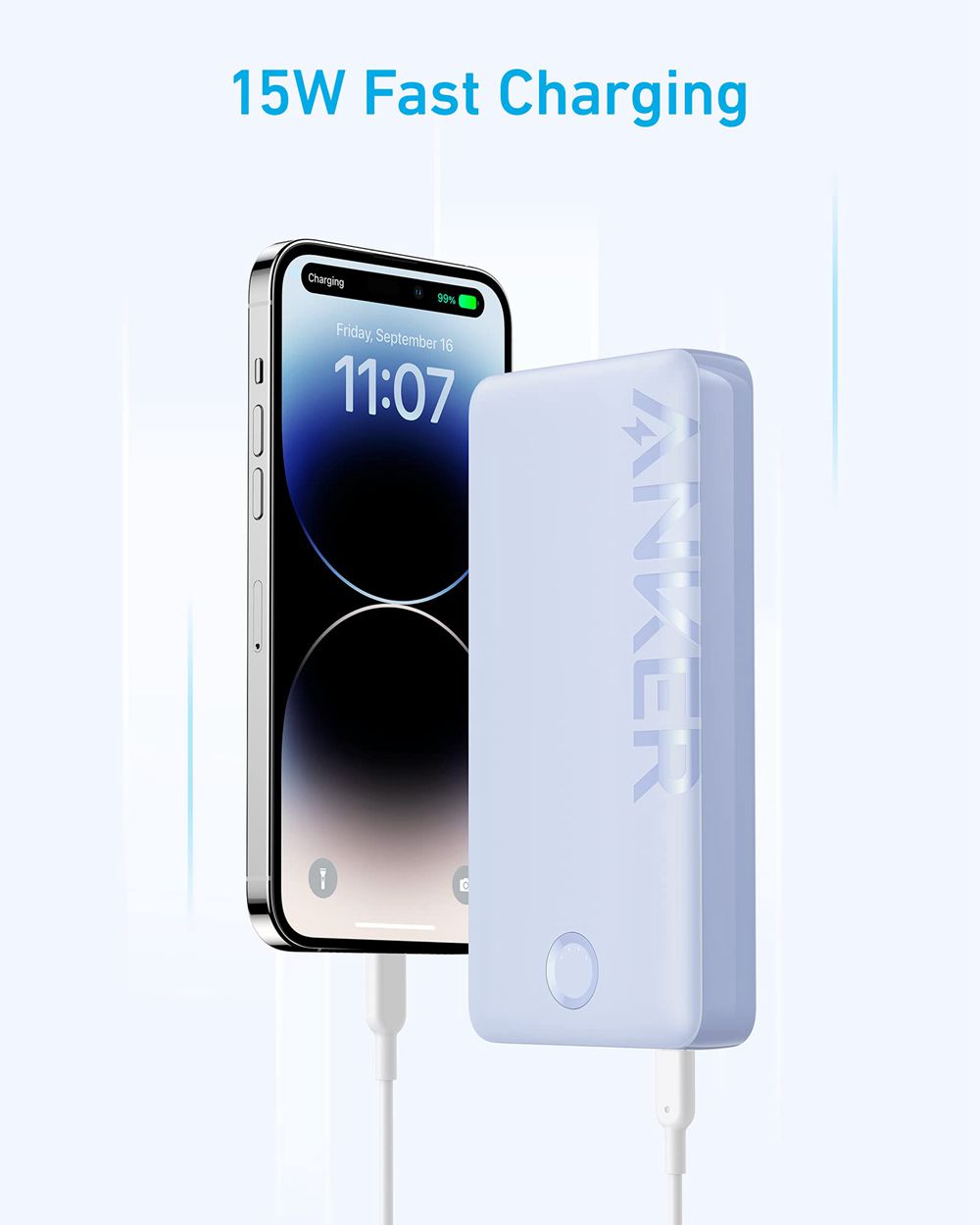 Anker 325 Power Bank (PowerCore 20K II) Azules | Mexico NVY769518