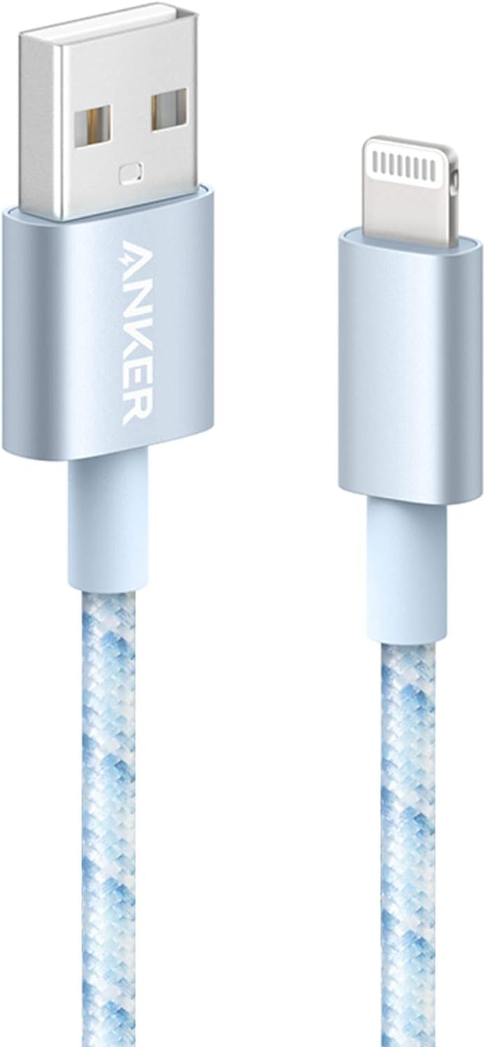 Anker 331 USB-A to Lightning Cable (Nylon) Azules | Mexico OSI697108