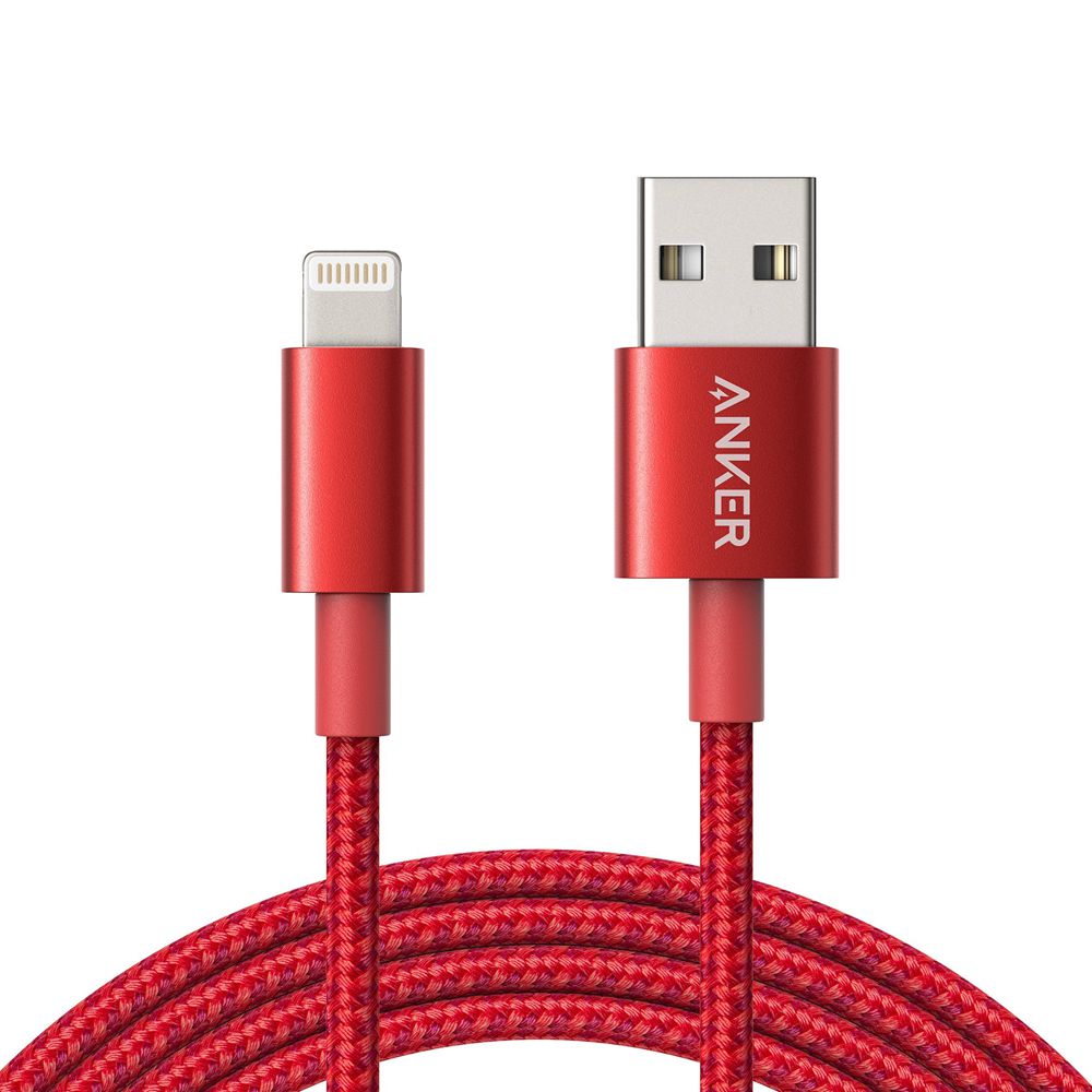 Anker 331 USB-A to Lightning Cable (Nylon) Rojos | Mexico LCS910238