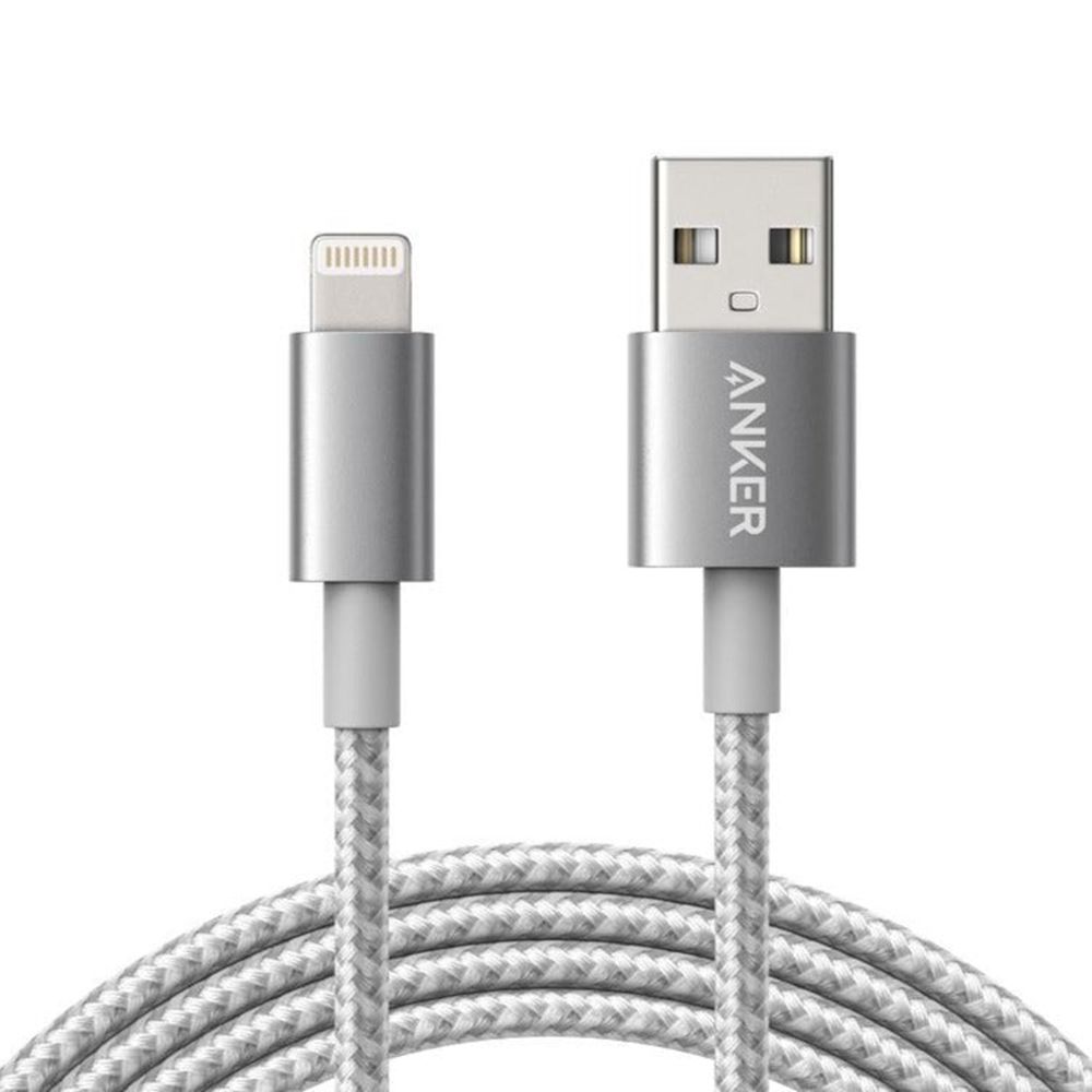 Anker 331 USB-A to Lightning Cable (Nylon) Plateados | Mexico LDE791583