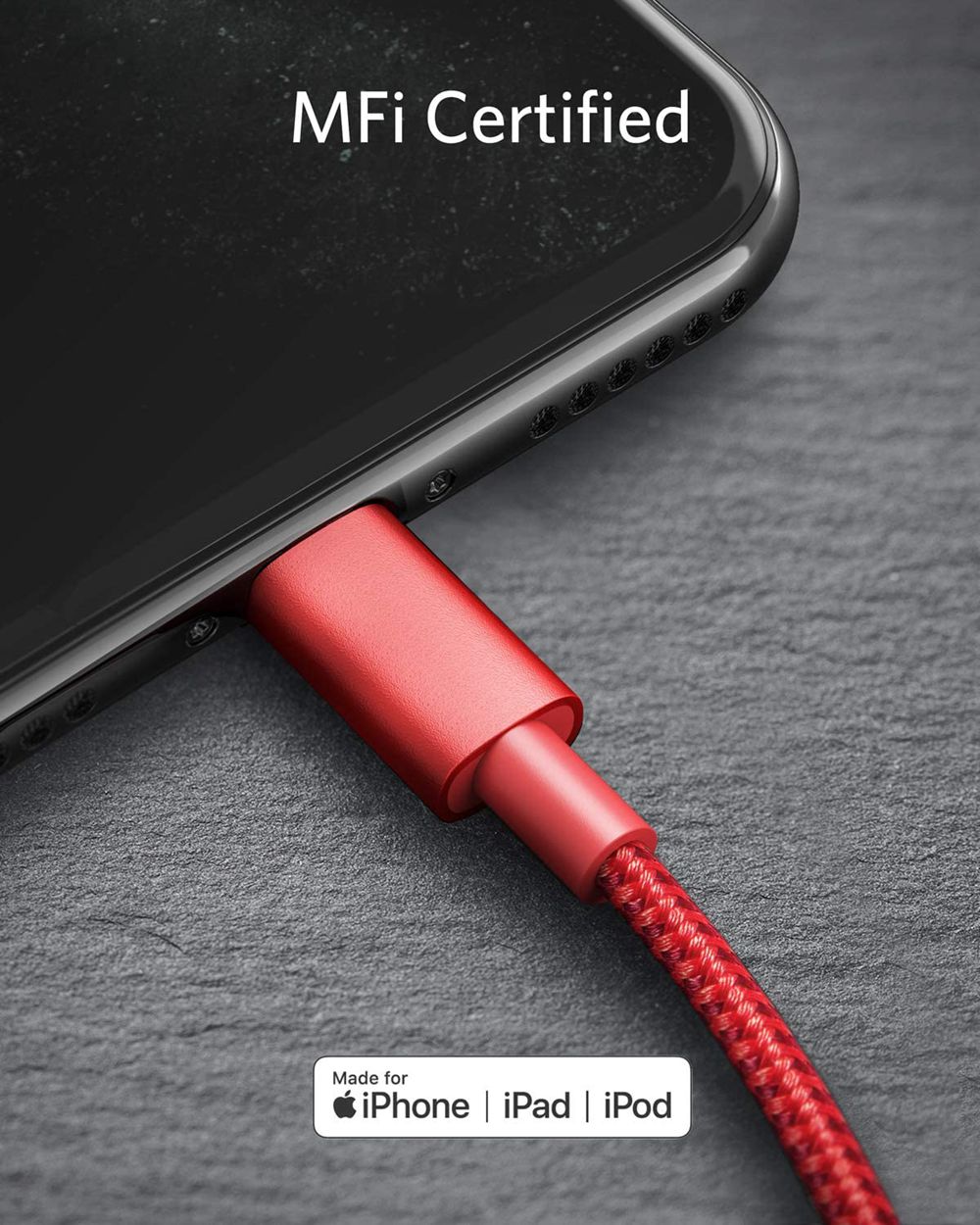 Anker 331 USB-C to Lightning Cable Rojos | Mexico JMS829610