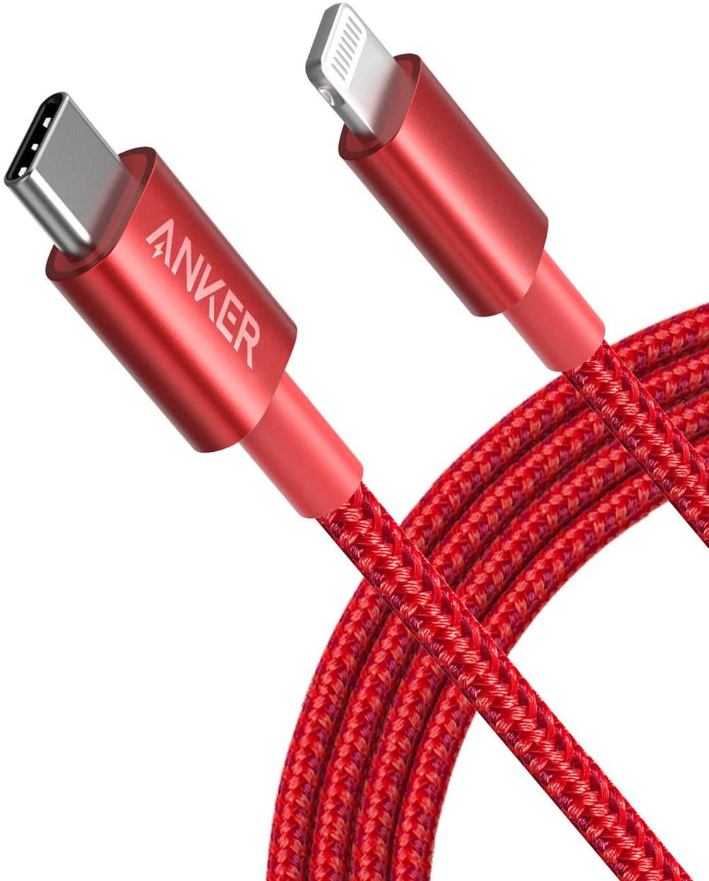 Anker 331 USB-C to Lightning Cable Rojos | Mexico JMS829610