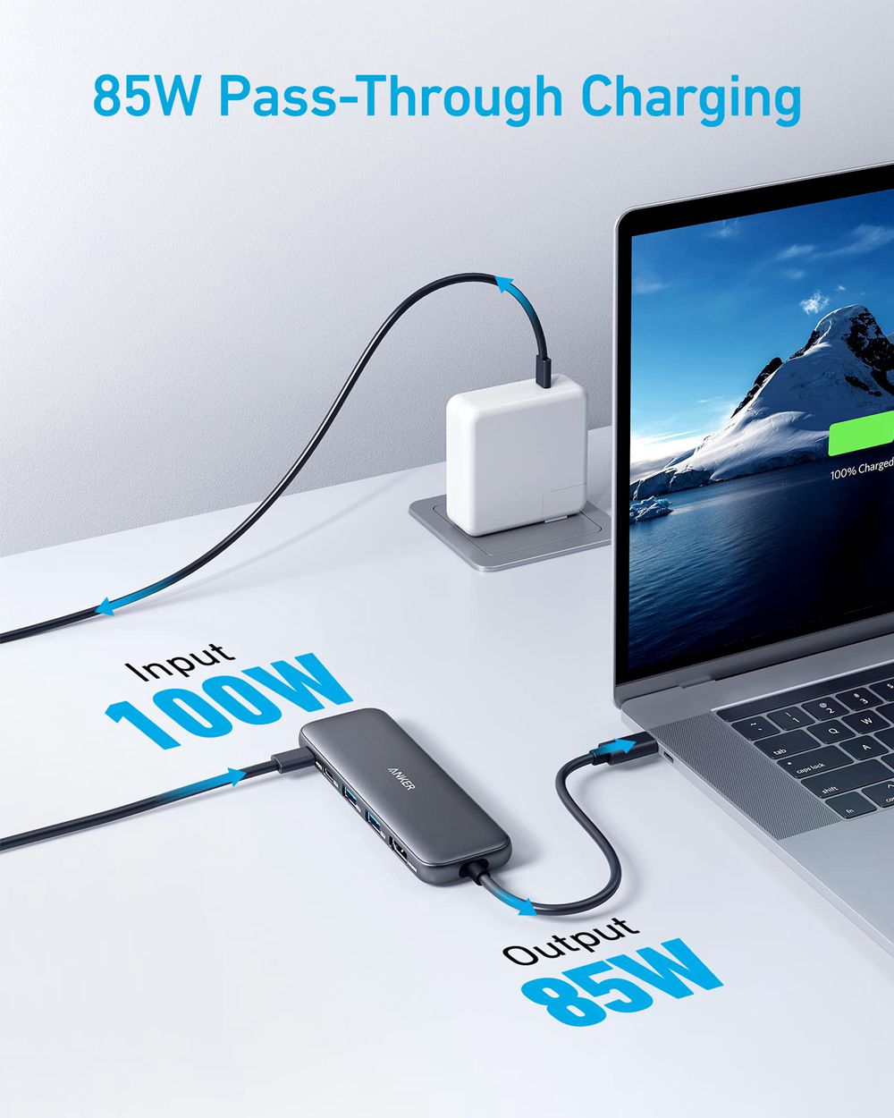 Anker 332 USB-C Hub (5-in-1) Negros | Mexico VDI365724