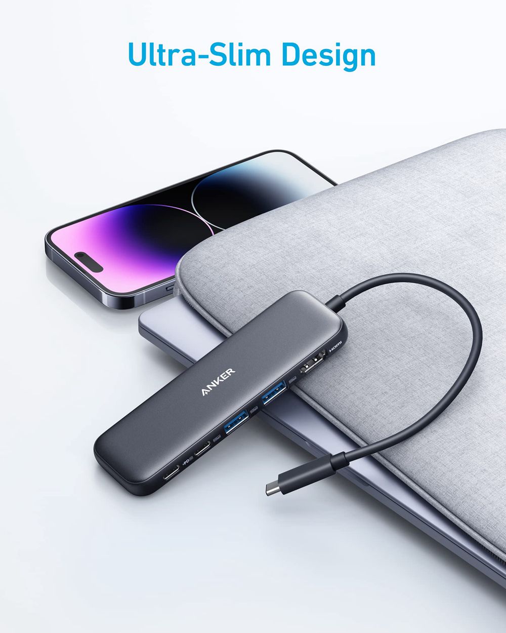 Anker 332 USB-C Hub (5-in-1) Negros | Mexico VDI365724
