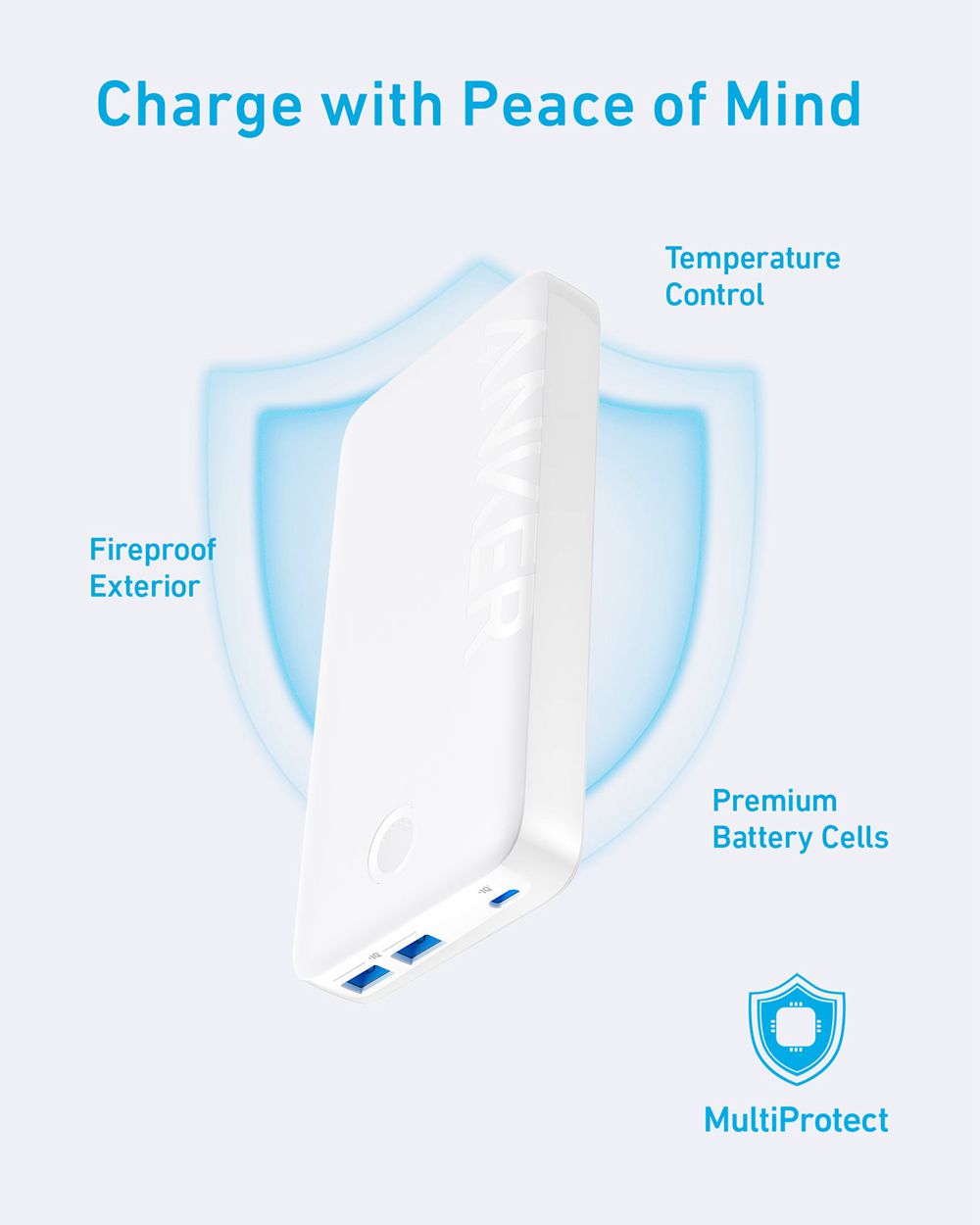 Anker 335 Power Bank (PowerCore 20K) Blancos | Mexico JFQ079658