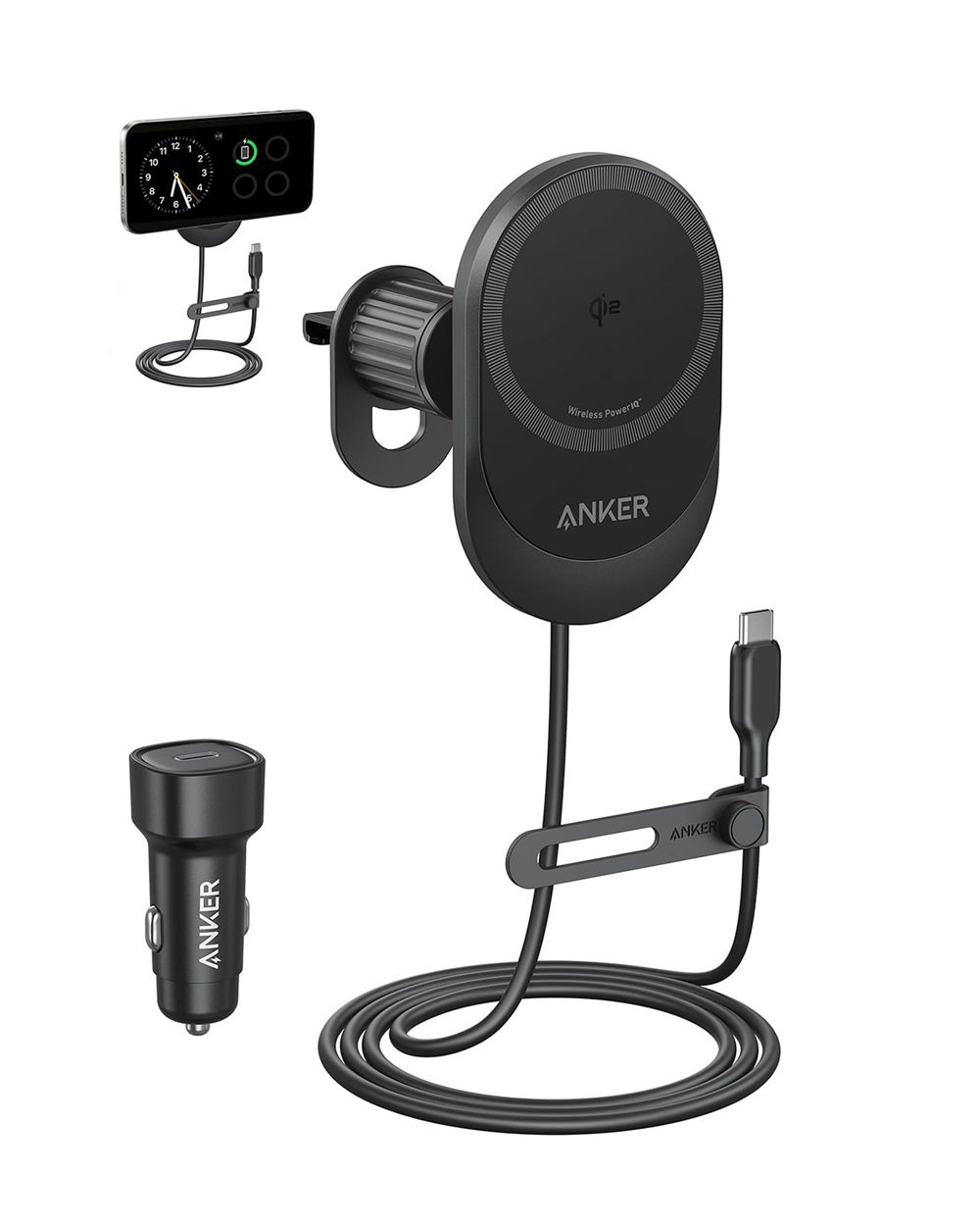 Anker 335 Wireless Charger (3-in-1 Station) Negros | Mexico YXL143067
