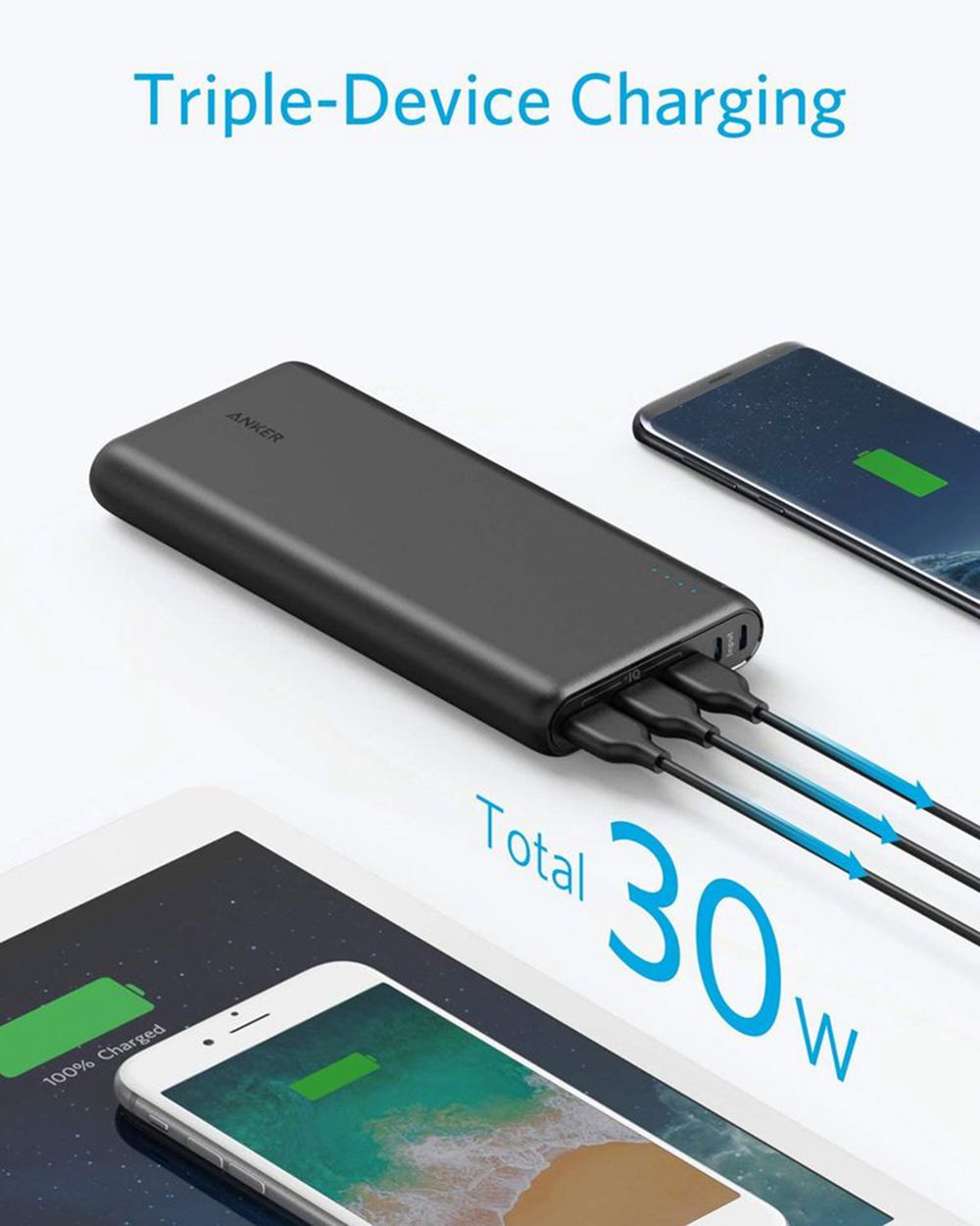Anker 337 Power Bank (PowerCore 26K) Negros | Mexico TRK629107