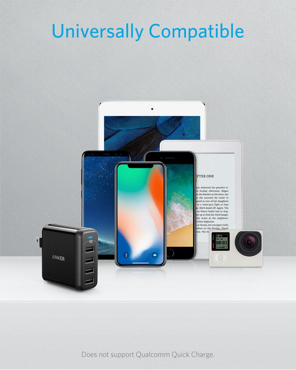 Anker 340 Charger (40W) Negros | Mexico FHK364975