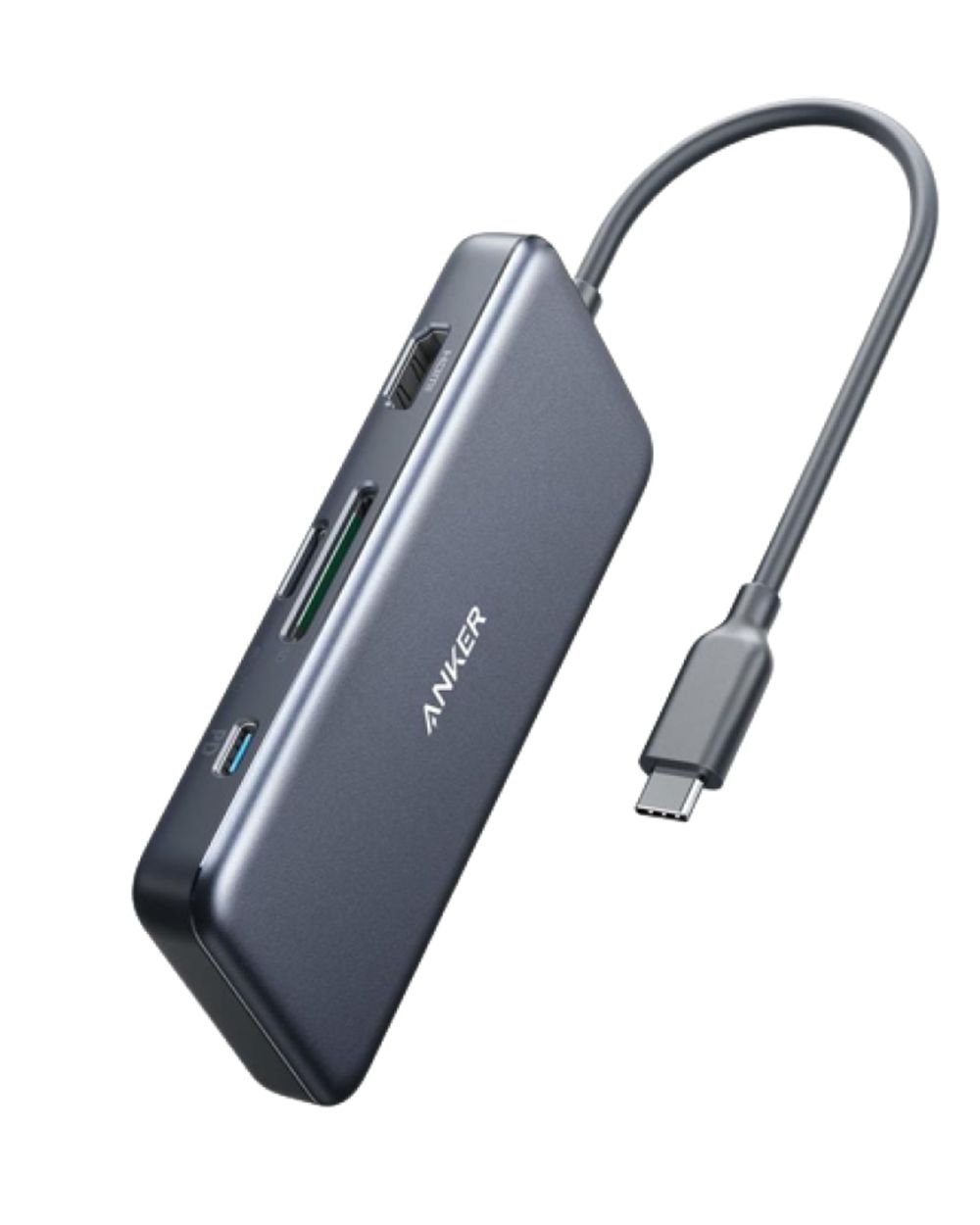 Anker 341 USB-C Hub (7-in-1) Grises | Mexico RYG875213