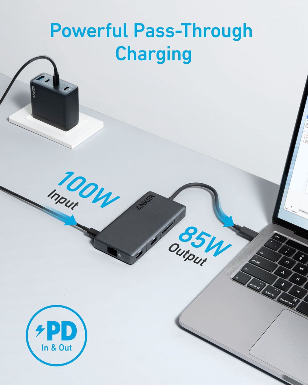 Anker 341 USB-C Hub (7-in-1) Negros | Mexico GSK708419
