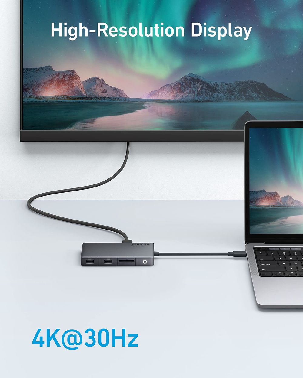 Anker 341 USB-C Hub (7-in-1) Negros | Mexico GSK708419
