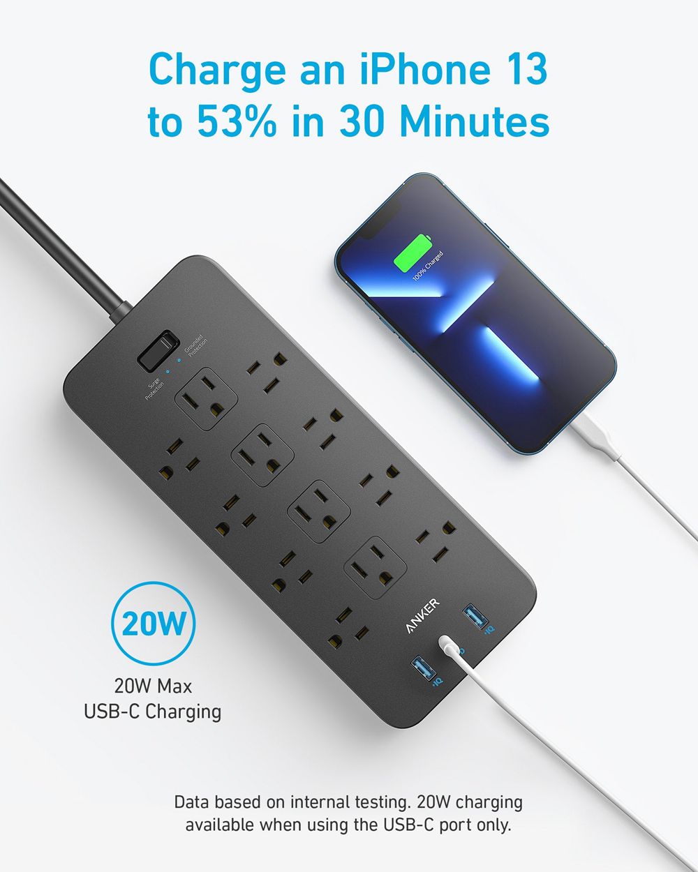 Anker 351 Power Strip Negros | Mexico VFI478916