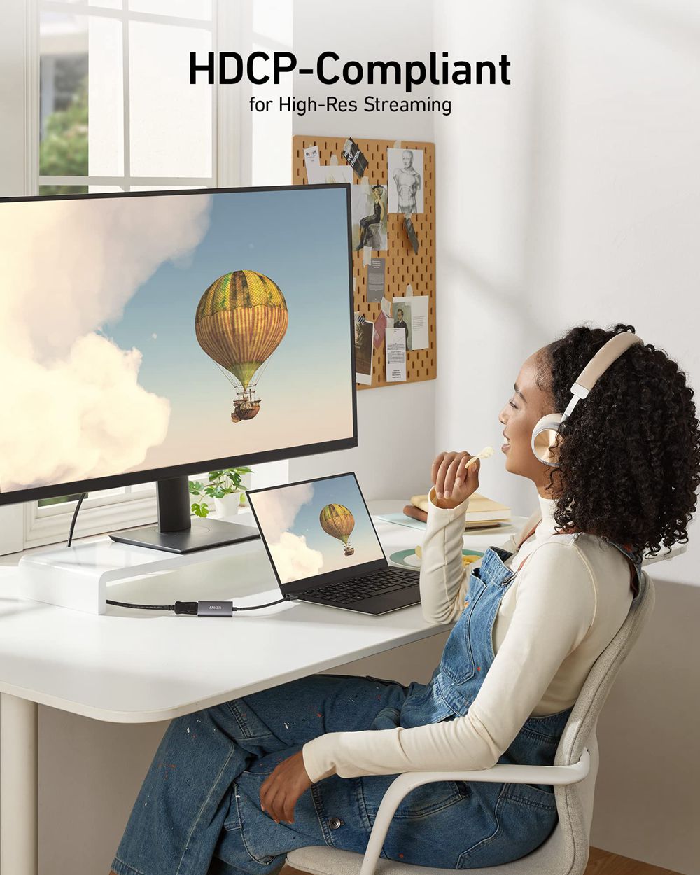 Anker 518 USB-C Adapter (8K DisplayPort) Grises | Mexico KGH804291