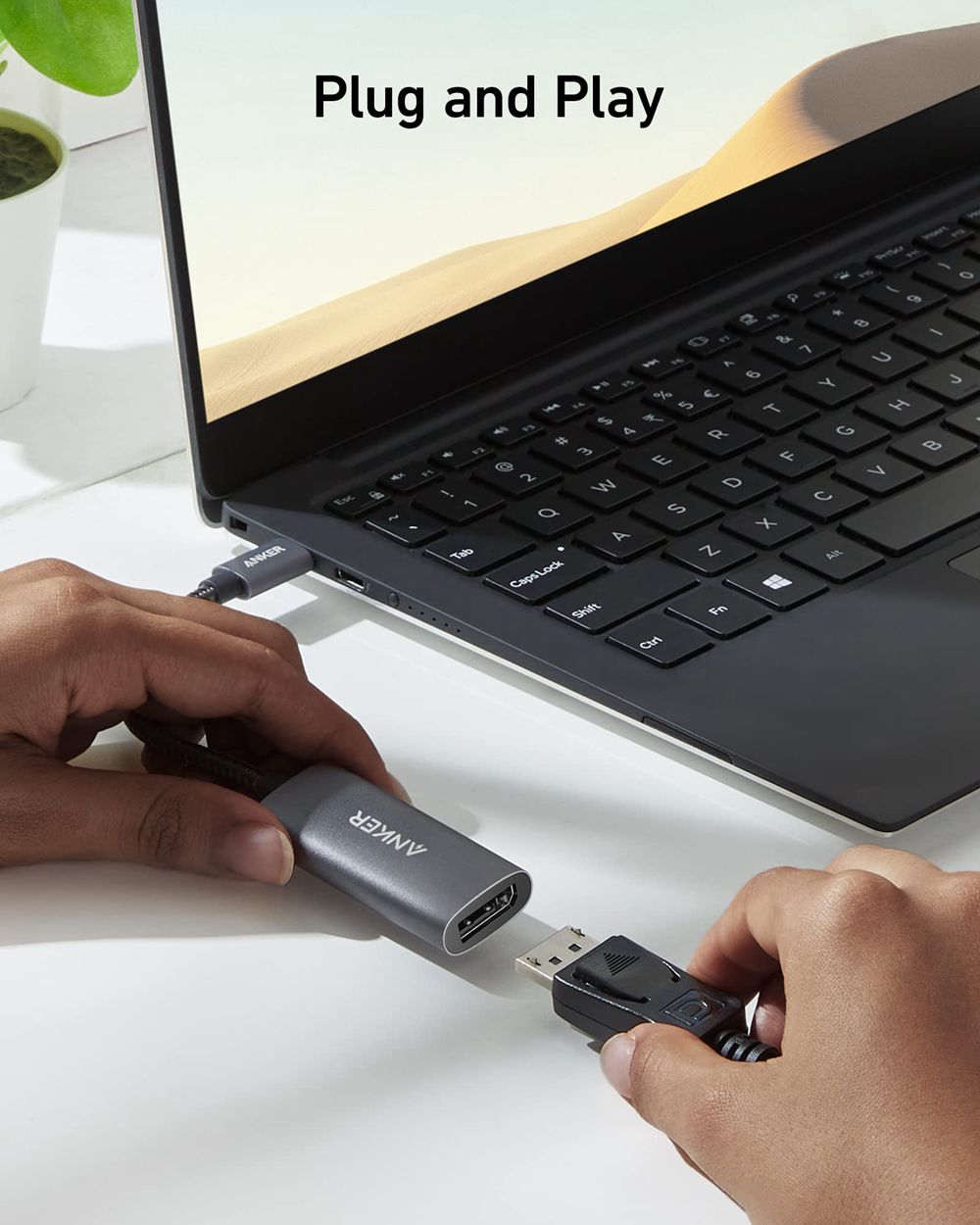 Anker 518 USB-C Adapter (8K DisplayPort) Grises | Mexico KGH804291