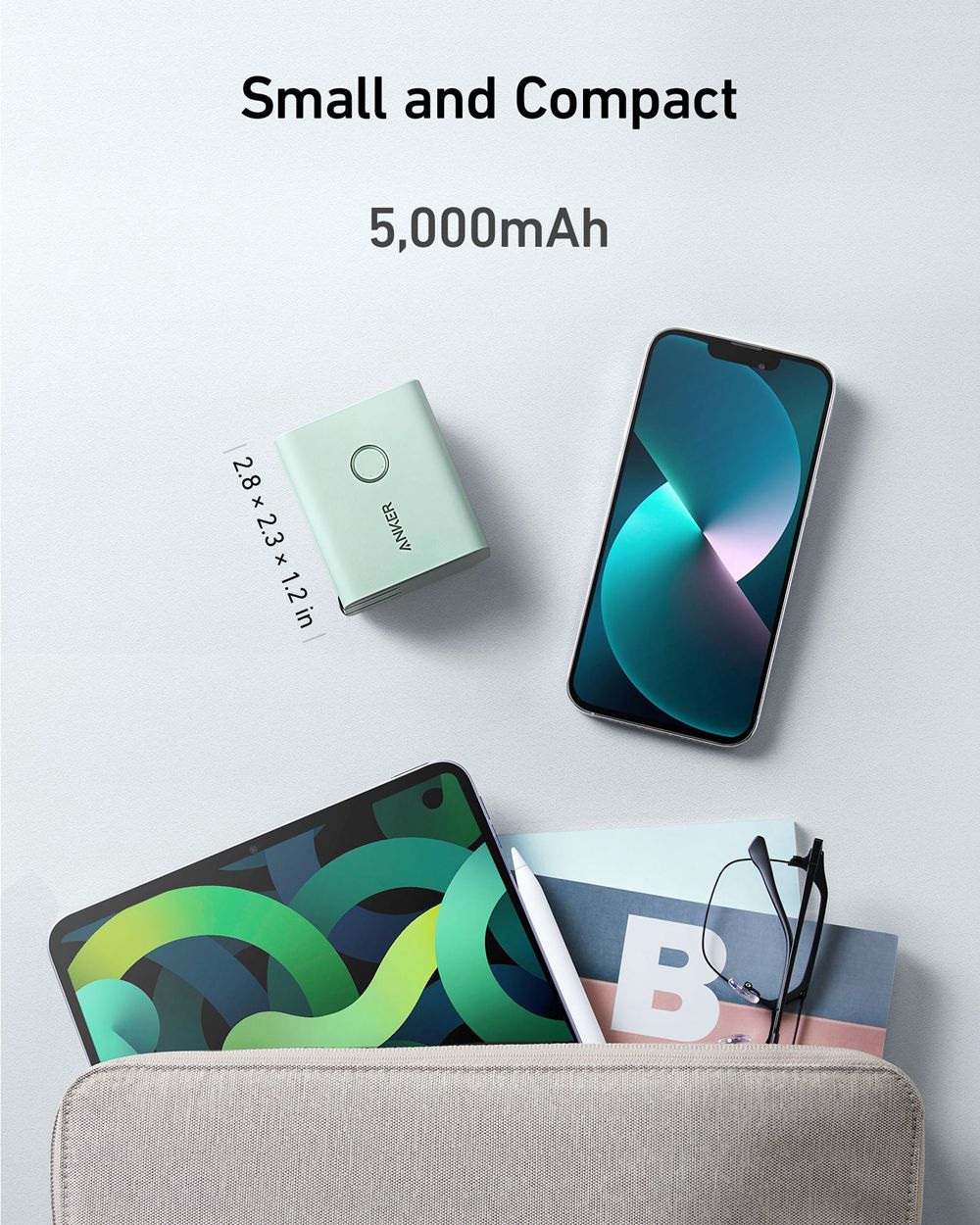 Anker 521 Power Bank (PowerCore Fusion 45W) Azules | Mexico CNF263054