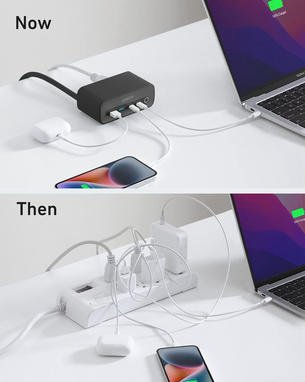 Anker 525 Charging Station (2-Pack) Negros Blancos | Mexico YLB908471