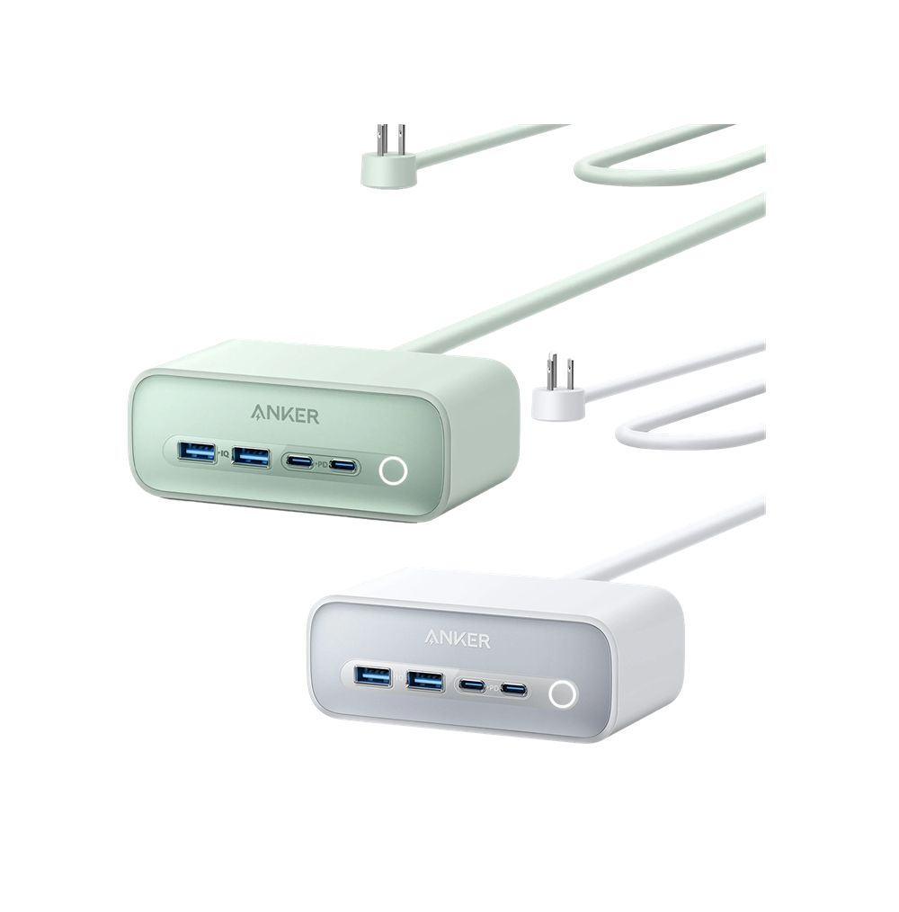 Anker 525 Charging Station (2-Pack) Verdes Blancos | Mexico MQB234670