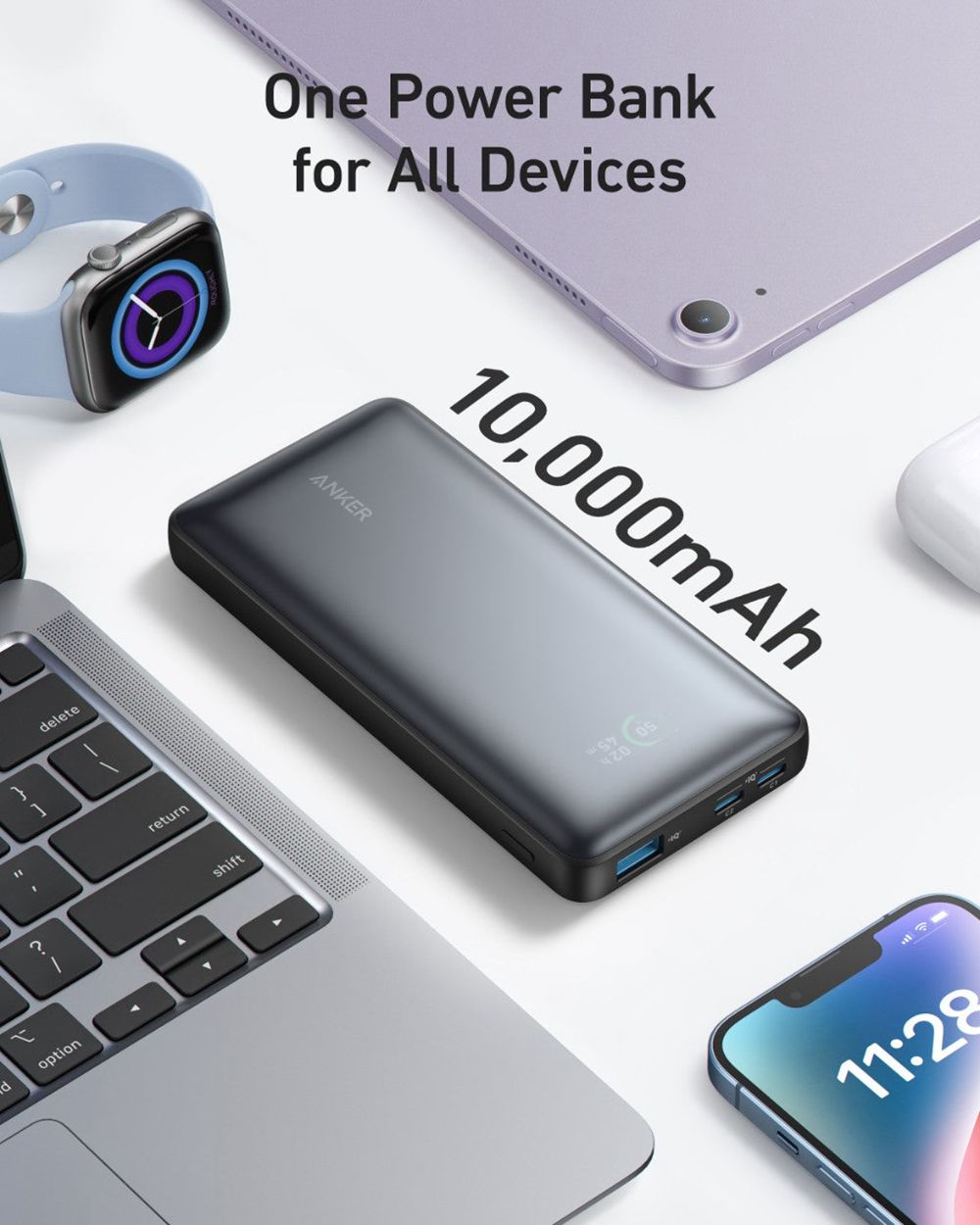 Anker 533 Power Bank (PowerCore 25W) Negros | Mexico YIU876123