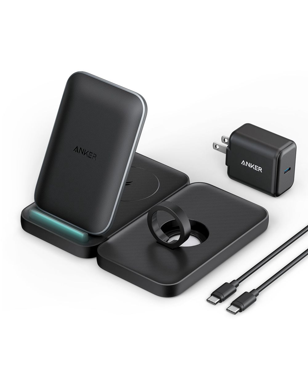 Anker 533 Wireless Charger (3-in-1 Stand) Negros | Mexico VEU497106