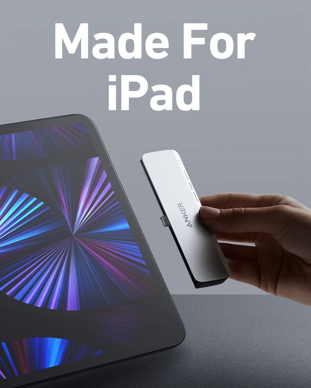 Anker 541 USB-C Hub (6-in-1 For iPad) Blancos | Mexico HDI643120