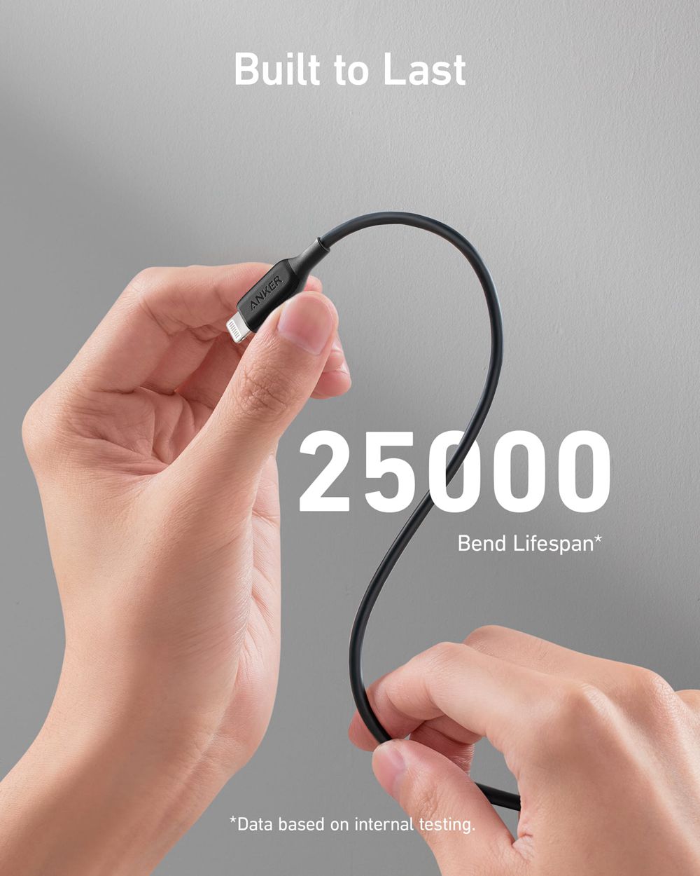 Anker 541 USB-C to Lightning Cable (1 ft / 3 ft / 6 ft) Negros | Mexico GDS398051